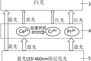 用于白光LED熒光轉換的復合相透明陶瓷及其制備方法