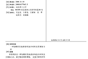 鈦酸鋁基高溫結構復合材料及其制備方法