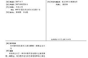 苯環酚羥基化聚苯乙烯基膦酸-磷酸鹽及應用