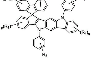 螺環吡咯并咔唑類化合物及其應用及采用其的有機電致發光器件