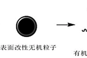 表面改性無機材料及其制備方法和應用