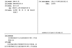 可負載型納米介孔電流變液材料SBA-15的制備方法
