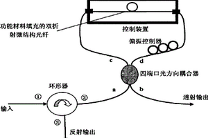 基于功能材料填充微結構光纖的可調諧干涉儀