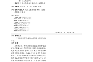 吸附膽固醇的磁性納米復合材料的制備方法