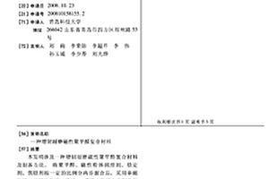 增韌耐磨磁性聚甲醛復合材料
