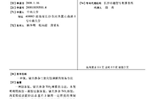 氮、鉍共摻雜二氧化鈦薄膜的制備方法
