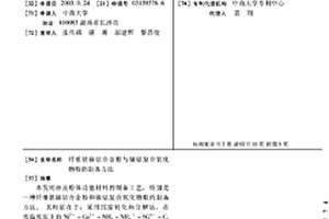 纖維狀鎳鈷合金粉與鎳鈷復合氧化物粉的制備方法