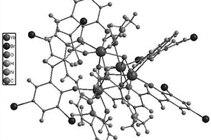具有上轉化發光的8-羥基喹啉類稀土鐿配合物四聚晶體及其制備方法和應用