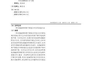 高強耐磨納米纖維復合紗及其制備方法