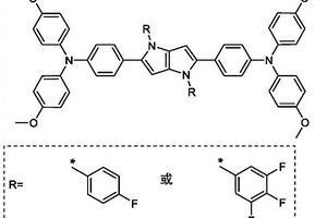 以多氟取代吡咯-[3,2-b]吡咯為核心的空穴傳輸材料的合成方法及其應用