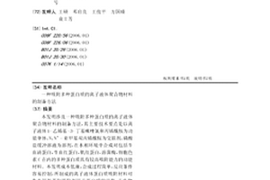 吸附多種蛋白質的離子液體聚合物材料的制備方法