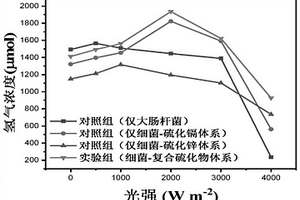 基于光催化產氫的生物功能材料的制備方法及其應用
