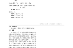 運動磁場中梯度材料的注漿成型制備方法