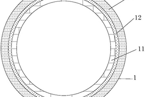 具有新型內襯功能層結構的玻璃鋼煙囪
