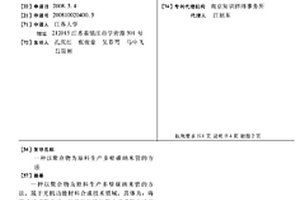 以聚合物為原料生產多壁碳納米管的方法