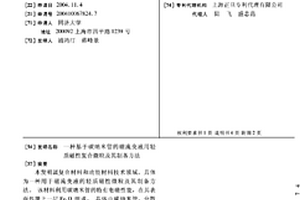 基于碳納米管的磁流變液用輕質磁性復合微粒及其制備方法