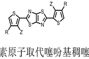 含鹵素原子取代噻吩基稠噻唑結構的共軛聚合物及其應用