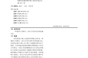 透明L型沸石/高分子發光材及其制備方法