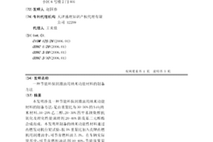 節能環保潤滑油用納米功能材料的制備方法