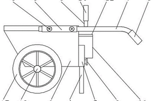 建筑施工用多功能材料運輸小車