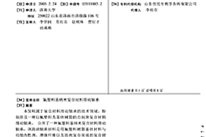氟塑料基納米復合材料滑動軸承