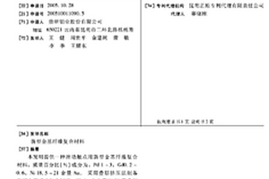 新型金基纖維復合材料