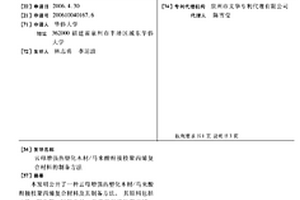 云母增強熱塑化木材/馬來酸酐接枝聚丙烯復合材料的制備方法