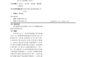利用機械合金化制備(TiB2+TiC)彌散強化銅基復合材料的方法