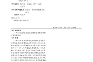 LiBH4摻雜金屬硫化物的儲氫復合材料及其制備方法