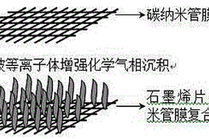 石墨烯片-碳納米管膜柔性復合材料及制備方法與應用