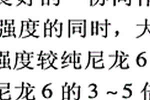 尼龍6/環氧樹脂/二氧化硅納米復合材料的原位聚合制備方法