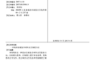 泡沫金屬復合材料及其制造方法