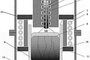 高熔點金屬基梯度復合材料的制備裝置及方法