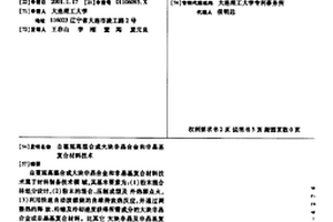 自蔓延高溫合成大塊非晶合金和非晶基復合材料技術