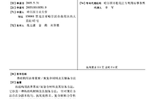 熱結構用瀝青基炭/炭復合材料及其制備方法