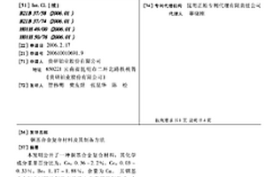 銅基合金復合材料及其制備方法