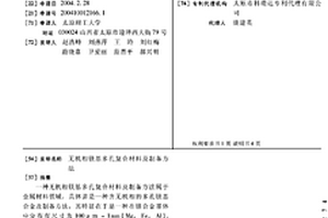 無機相鎂基多孔復合材料及制備方法