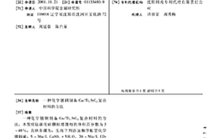 化學鍍銅制備Cu/Ti3SiC2復合材料的方法