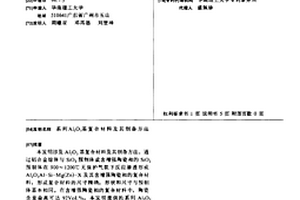 系列Al2O3基復合材料及其制備方法
