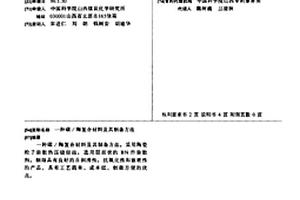 碳/陶復合材料及其制備方法