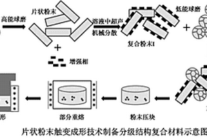 高強韌分級結構金屬基復合材料的制備方法