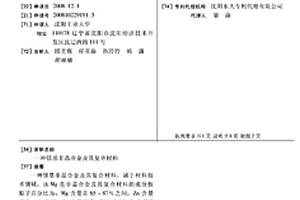 鎂基非晶合金及其復合材料