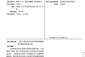 Fe基氧化鋁復合材料鋁電解惰性陽極及其制備方法