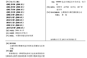 功能性聚合物納米復合材料及其制備方法和用途