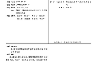 碳/碳復合材料碳化硅/磷酸鋁防氧化復合涂層制備方法