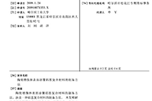 陶瓷增強體表面涂覆鋁基復合材料的制備方法