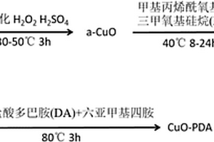 CuO@PNIPAm溫敏復合材料及制備方法
