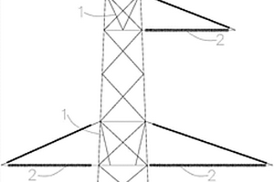 適合于高海拔地區輸電塔復合材料導線橫擔的縱向鋼支架
