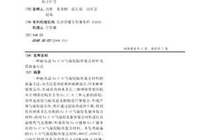 耐高溫Si-C-O氣凝膠隔熱復合材料及其制備方法