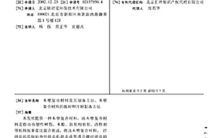 木塑復合材料及其制備方法、木塑復合材料的板材和片材制備方法